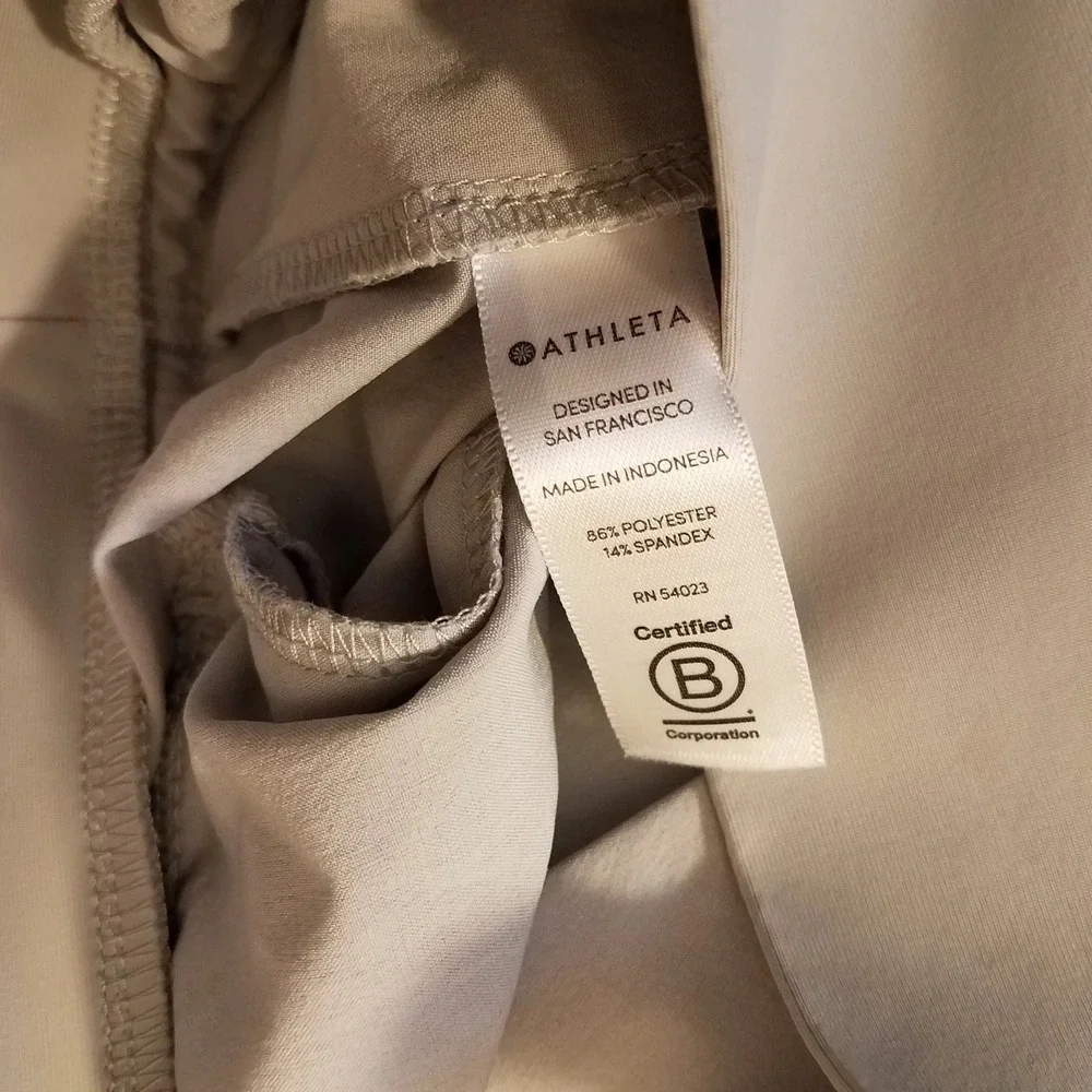 Athleta Sutton Jogger Pants size‎ 0 Cargo Athleisure Travel Light Gray 405713